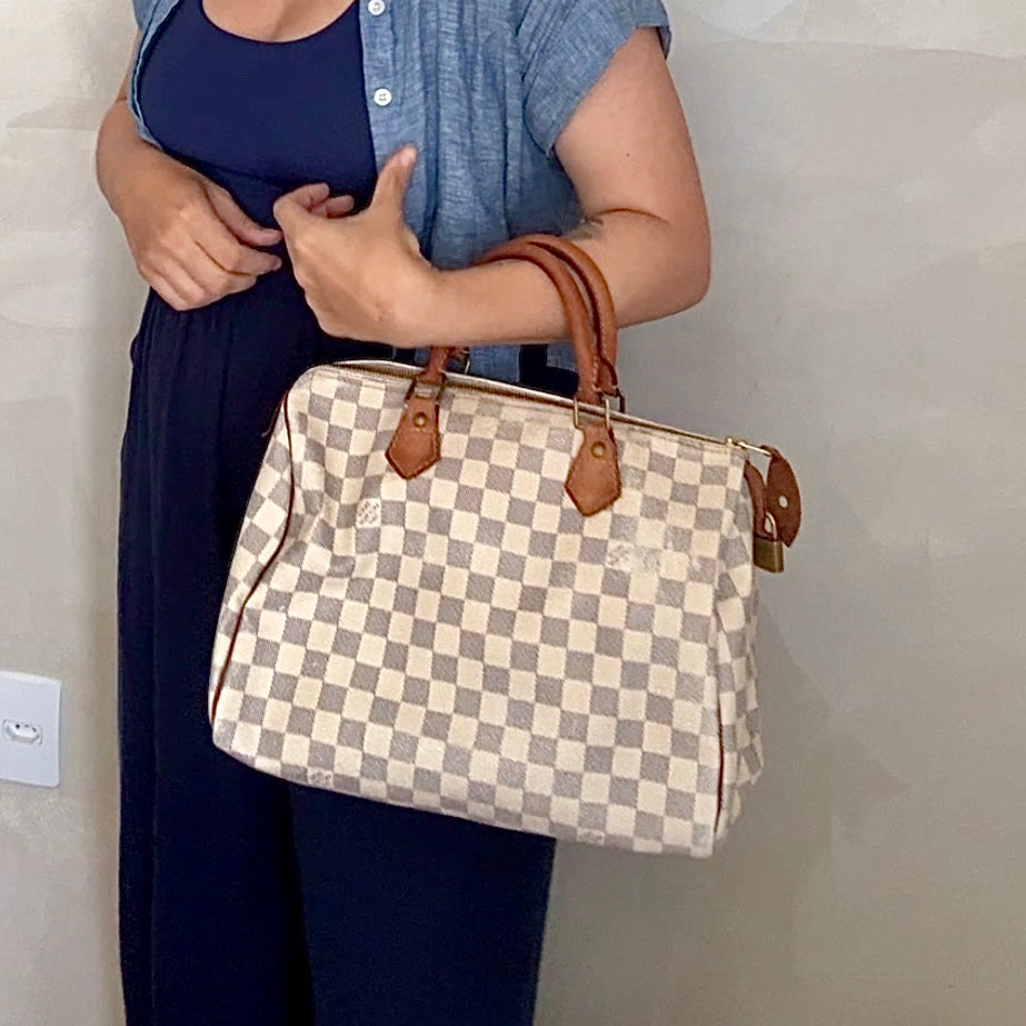 Louis Vuitton Speedy Damier Azur