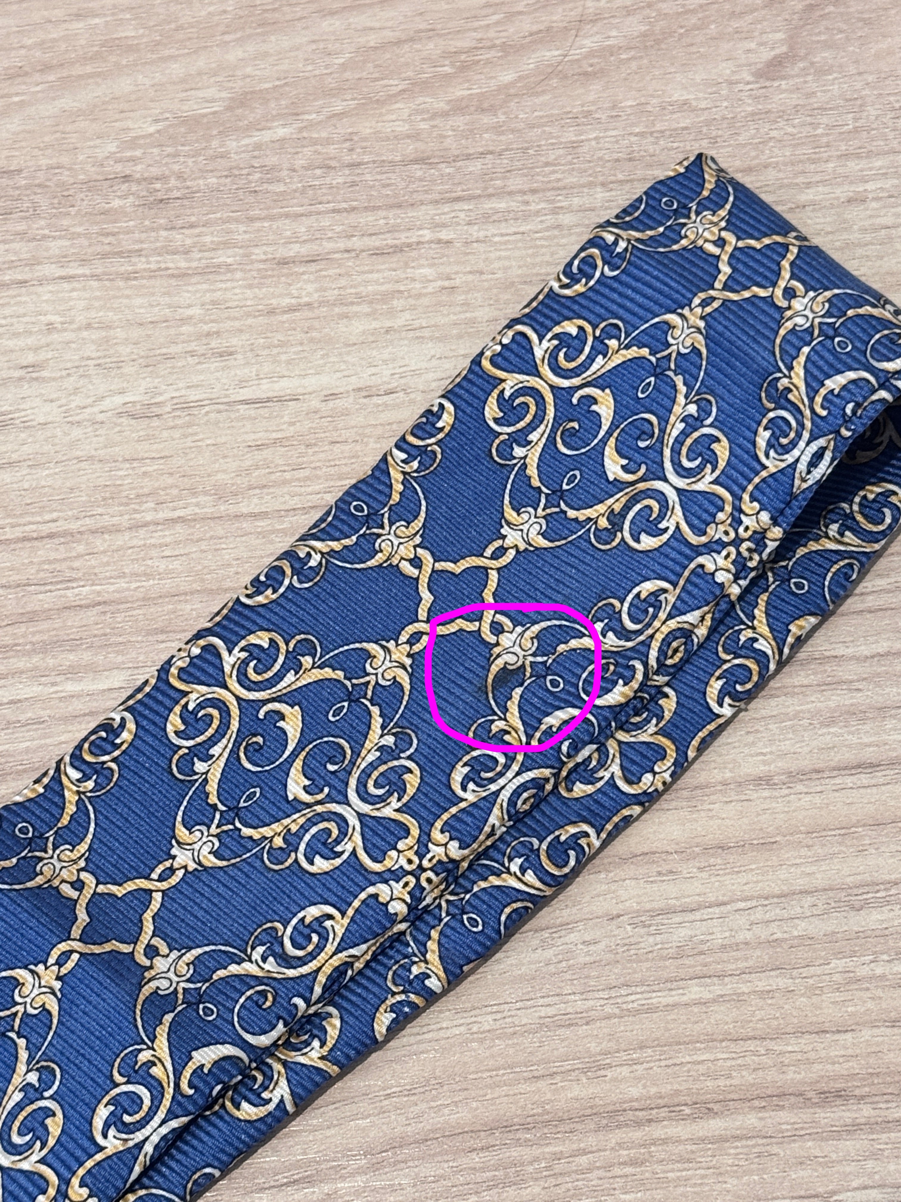Mini-Lenço Dior Azul Baby
